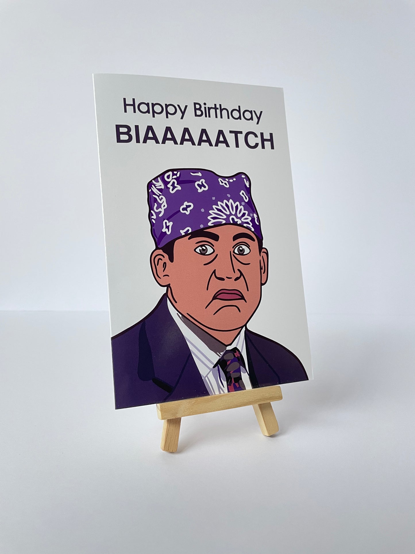 Card Happy birthday B****