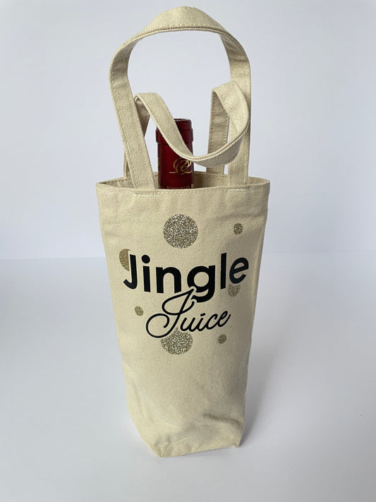 Bag Jingle Juice wine bottle