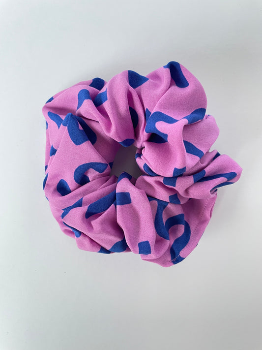 Scrunchie Pink and blue
